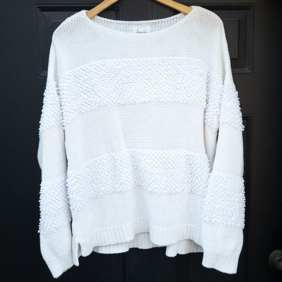 Lou & Grey Sweaters - Lou & Grey White Sweater - sz XL